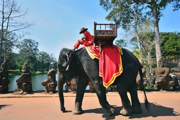 The sun shining Indochina Peninsula: Angkor (Tongwang city) (4)