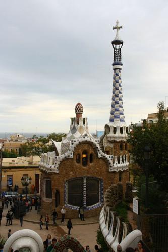 With Gaudi dancing, flamingo - a trip to Portugal