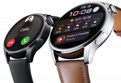 　　Huawei’s Watch 3 is its first HarmonyOS smartwatch