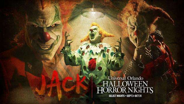 Jack the Clown Returns to Universal's Halloween Horror Nights, Tickets Now On Sale