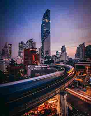 Visit Bangkok's highest observation deck and rooftop bar